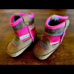 Infant cowgirl boots, never worn!